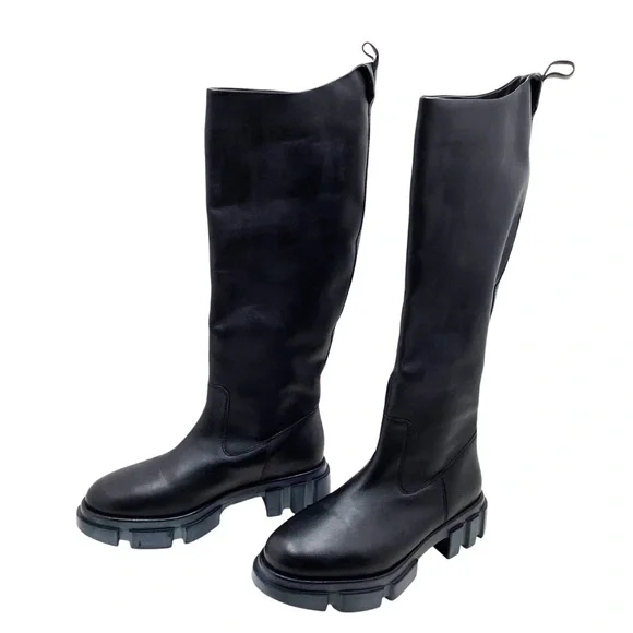 {Free People} Brooks Tall Leather
Boots - Picture 8 of 13